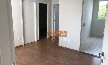 Apartamento com 2 dormitórios para alugar, 42 m² por R$ 1.541,00/mês - Parque Primavera - Guarulhos/SP
