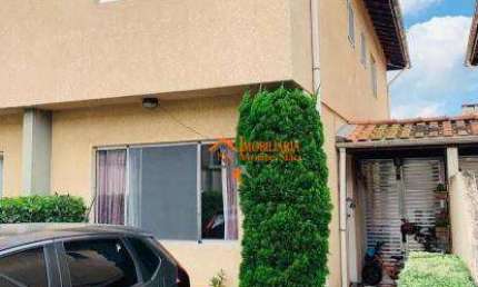 Sobrado com 3 dormitórios à venda, 90 m² por R$ 414.000,00 - Cidade Aracilia - Guarulhos/SP