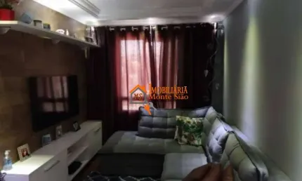 Apartamento com 2 dormitórios à venda, 49 m² por r$ 320.000,00 - centro - guarulhos/sp