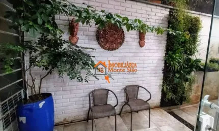 Sobrado com 3 dormitórios à venda, 247 m² por R$ 650.000,00 - Picanço - Guarulhos/SP