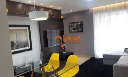 Apartamento com 2 dormitórios à venda, 56 m² por r$ 349.999,00 - tranquilidade - guarulhos/sp