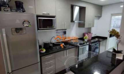 Apartamento com 2 dormitórios à venda, 57 m² por R$ 360.000,00 - Vila Nova Bonsucesso - Guarulhos/SP