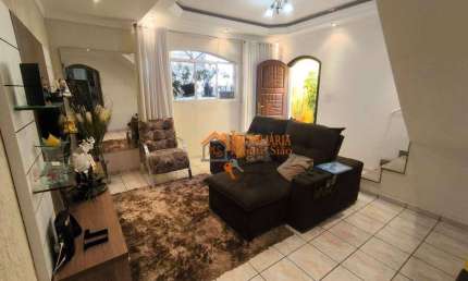 Sobrado com 3 dormitórios à venda, 165 m² por R$ 620.000,00 - Jardim Bela Vista - Guarulhos/SP