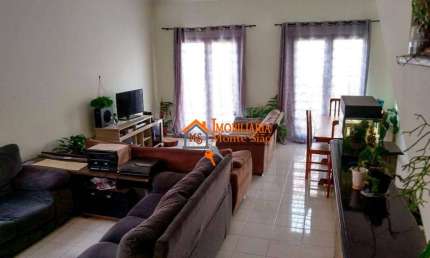 Sobrado com 3 dormitórios à venda, 146 m² por R$ 650.000,00 - Jardim Santa Mena - Guarulhos/SP