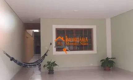 Sobrado com 3 dormitórios à venda, 177 m² por r$ 550.000,00 - jardim maria clara - guarulhos/sp