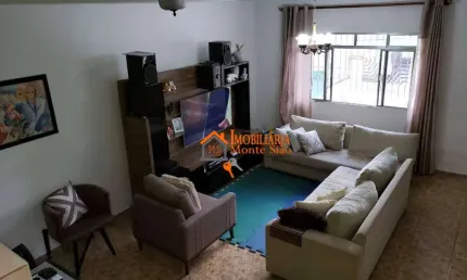 Sobrado com 4 dormitórios à venda, 240 m² por R$ 550.000,00 - Parque Continental II - Guarulhos/SP