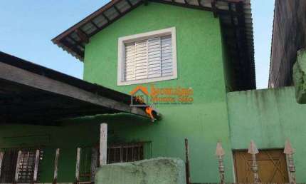 Sobrado com 3 dormitórios à venda, 149 m² por R$ 600.000,00 - Vila Galvão - Guarulhos/SP