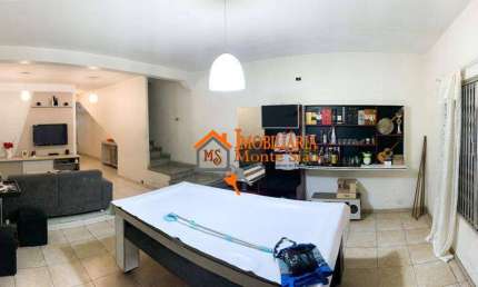 Sobrado com 4 dormitórios à venda, 407 m² por R$ 650.000,00 - Vila Rio de Janeiro - Guarulhos/SP