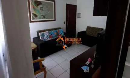 Apartamento com 2 dormitórios à venda, 56 m² por r$ 225.000,00 - jardim iporanga - guarulhos/sp