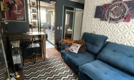 Apartamento com 2 dormitórios à venda, 38 m² por R$ 255.000,00 - Jardim Albertina - Guarulhos/SP