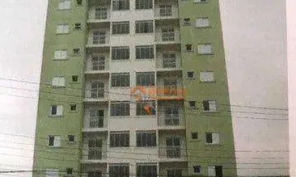 Apartamento com 2 dormitórios à venda, 48 m² por r$ 207.000,00 - água chata - guarulhos/sp