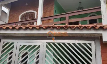 Sobrado com 3 dormitórios à venda por r$ 649.000,00 - vila carmela i - guarulhos/sp