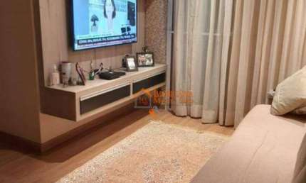 Apartamento com 3 dormitórios à venda, 65 m² por R$ 511.000,00 - Ponte Grande - Guarulhos/SP
