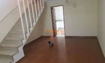 Sobrado com 3 dormitórios à venda, 93 m² por R$ 585.000,00 - Vila Galvão - Guarulhos/SP