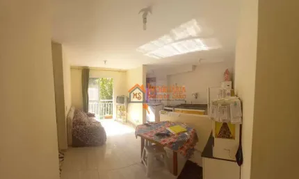 Apartamento com 2 dormitórios à venda, 44 m² por R$ 225.000,00 - Jardim Guilhermino - Guarulhos/SP