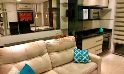 Studio com 1 dormitório à venda, 36 m² por R$ 390.000,00 - Vila Augusta - Guarulhos/SP