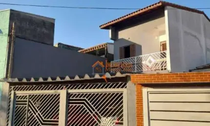 Sobrado com 3 dormitórios à venda por R$ 532.500,00 - Jardim Paraventi - Guarulhos/SP