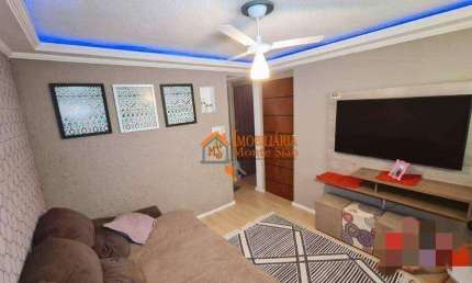 Apartamento com 2 dormitórios à venda, 47 m² por R$ 187.000,00 - Cidade Tupinambá - Guarulhos/SP