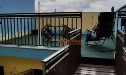 Sobrado com 3 dormitórios à venda, 195 m² por R$ 740.000,00 - Parque Continental II - Guarulhos/SP