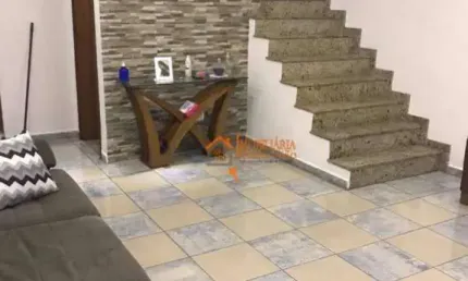 Sobrado com 3 dormitórios à venda, 90 m² por r$ 750.000,00 - vila hulda - guarulhos/sp