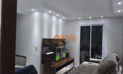 Apartamento com 2 dormitórios para compra no Condominio Vila Nova Bonsucesso , 50 m² por R$ 457.000 - Vila Nova Bonsucesso - Guarulhos/SP