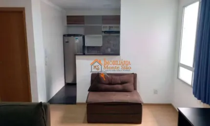 Apartamento com 2 dormitórios à venda, 41 m² por R$ 234.000,00 - Água Chata - Guarulhos/SP