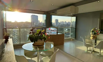 Apartamento com 2 quartos à venda na Rua Professor José Leite e Oiticica, 434, Brooklin, São Paulo por R$ 1.300.000