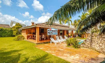 Casa em condomínio fechado com 4 quartos à venda na Ezio Renato João Mora, 236, Jardim Acapulco, Guarujá por R$ 2.298.000