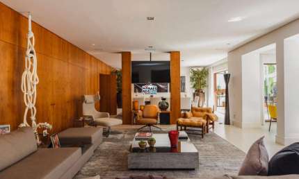 Casa com 5 quartos à venda na Avenida George Saville Dodd, 480, Jardim Guedala, São Paulo por R$ 9.000.000