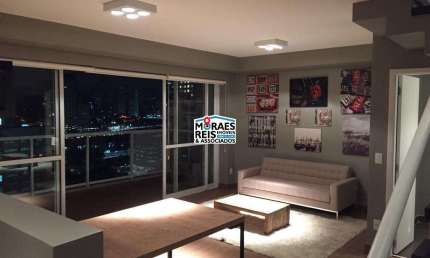 Apartamento com 1 quarto para alugar na Rua Professor José Leite e Oiticica, 434, Brooklin, São Paulo por R$ 7.500