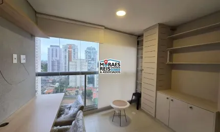 Apartamento com 1 quarto para alugar na Rua João de Lacerda Soares, 31, Brooklin, São Paulo por R$ 3.900