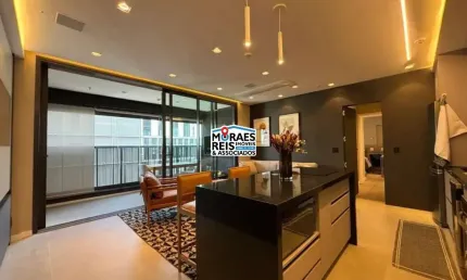 Apartamento com 1 quarto para alugar na Avenida Roque Petroni Júnior, 630, Brooklin, São Paulo por R$ 10.000