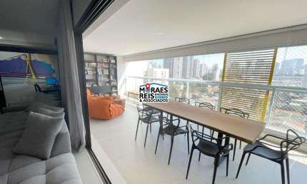 Apartamento com 3 quartos à venda na Rua das Margaridas, 133, Brooklin, São Paulo por R$ 3.160.000