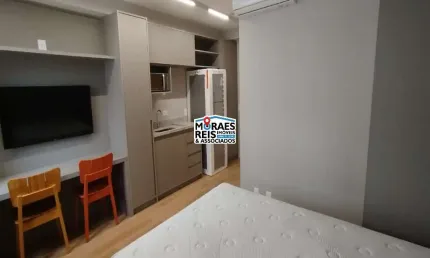 Apartamento com 1 quarto para alugar na Rua Cancioneiro de Évora, 73, Brooklin, São Paulo por R$ 3.450