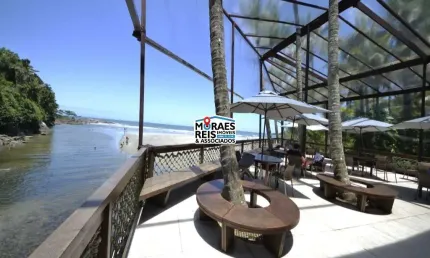 Casa em condomínio fechado com 5 quartos à venda na Bertioga - Até Km 17.5, 07, Praia de Iporanga, Guarujá por R$ 12.300.000