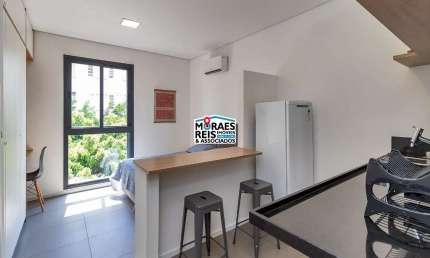 Apartamento com 1 quarto à venda na Rua Dona Veridiana, 203, Higienópolis, São Paulo por R$ 390.000