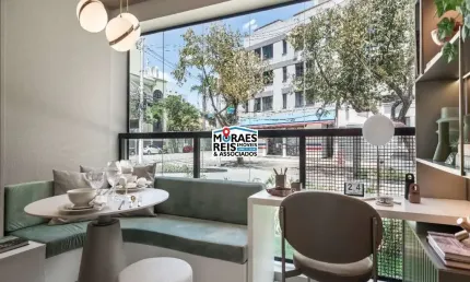 Apartamento com 1 quarto à venda na avenida morumbi, 8714, brooklin, são paulo por r$ 365.000