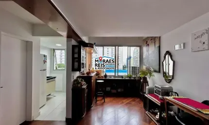 Apartamento com 1 quarto à venda na rua barão do triunfo, 314, brooklin, são paulo por r$ 593.000