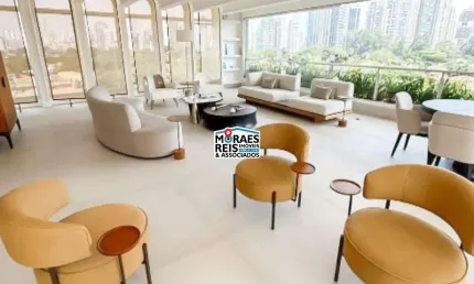 Apartamento com 5 quartos à venda na rua roque petrella, 335, vila cordeiro, são paulo por r$ 4.950.000