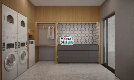 Apartamento com 1 quarto à venda na rua andréa paulinetti, 353, jardim das acacias, são paulo por r$ 450.000