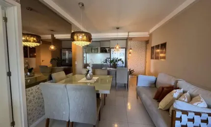 Apartamento 03 dormitórios e 02 vagas de garagem em Barreiros