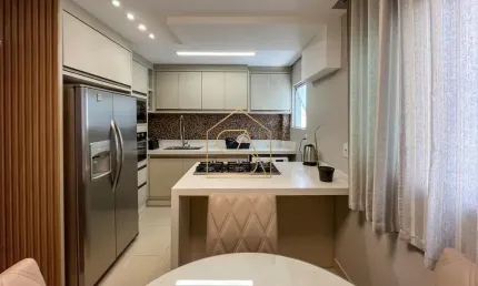 Apartamento com 02 quartos e 01 BWC localizado em Areias, São José - SC.