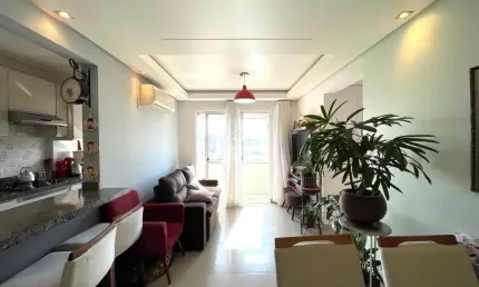 Apartamento com 02 quartos 01 bwc localizado no jardim cidade são josé sc.