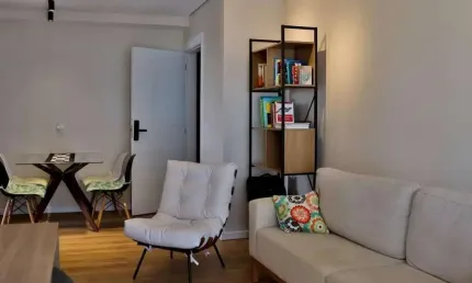 Apartamento com 1 quarto à venda na Avenida Cotovia, 737, Indianópolis, São Paulo, 54 m2 por R$ 1.280.000