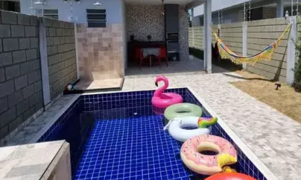 Casa com 2 quartos à venda na Carlos João Donner, 1181, Balneário Tupy, Itanhaém, 73 m2 por R$ 450.000