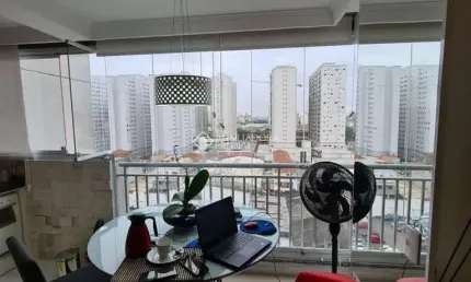 Apartamento com 1 quarto à venda na Rua Alegria, 161, Brás, São Paulo, 40 m2 por R$ 440.000