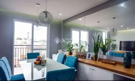 Apartamento com 2 quartos à venda na rua lupércio de miranda, 1690, campestre, santo andré, 59 m2 por r$ 500.000