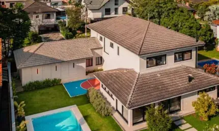 Casa em condomínio fechado com 4 quartos à venda na alameda ribeirão preto, 702, alphaville, santana de parnaíba por r$ 7.300.000