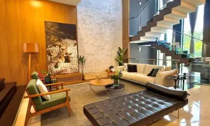 Casa em condomínio fechado com 4 quartos à venda na alameda das bauhínias, 740, tamboré, santana de parnaíba por r$ 6.500.000
