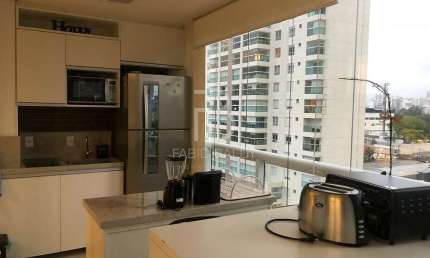 Studio moderno na Vila Olímpia – 48 m² 1 Vaga Compacto, completo e pronto para morar